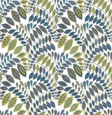A-Street Prints 2821-25142 Fiddlehead Green Botanical Wallpaper