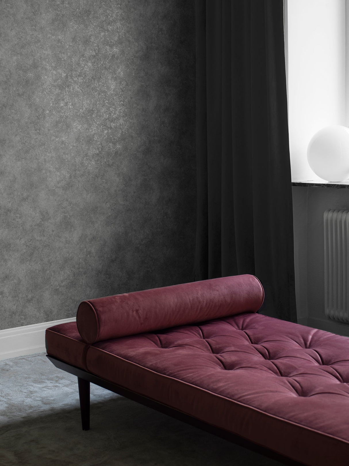 Engblad & Co 2825-6355 Reale Grey Stone Wallpaper