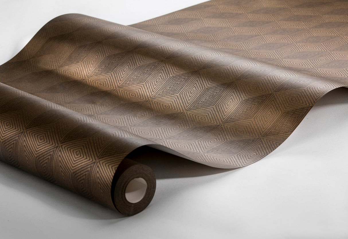 Engblad & Co 2825-6362 Claremont Gold Geometric Wallpaper