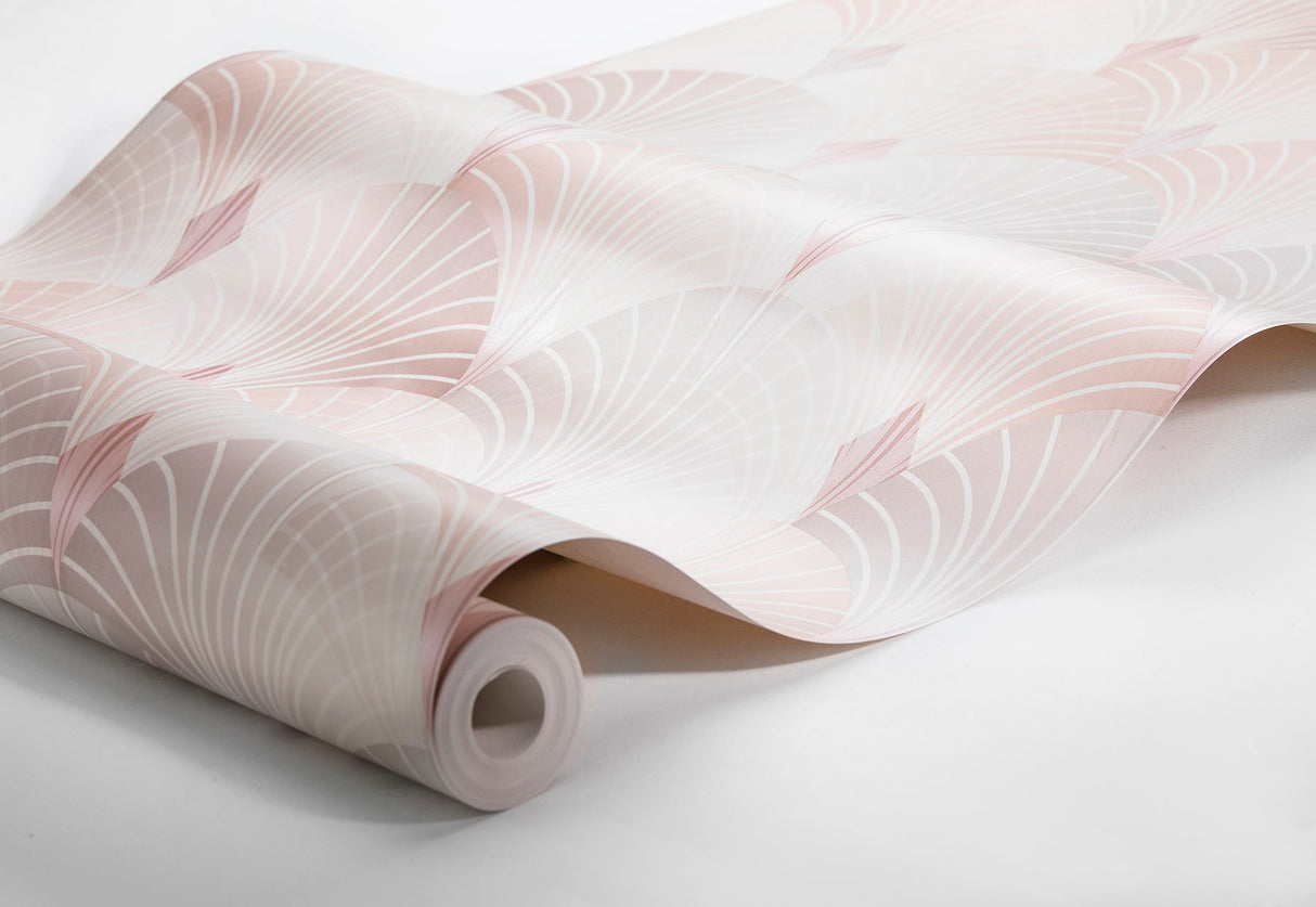Engblad & Co 2825-6366 Pigalle Light Pink Fan Wallpaper