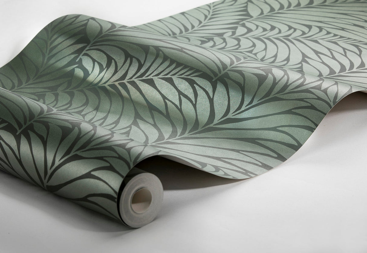 Engblad & Co 2825-6378 Myfair Olive Leaf Wallpaper