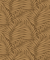 Engblad & Co 2825-6380 Myfair Brown Leaf Wallpaper