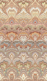 Engblad & Co 2825-6387 Taichung Orange Ogee Wallpaper