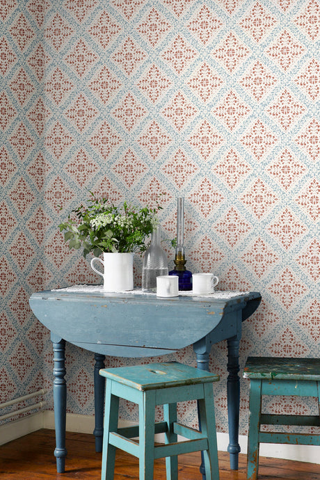 Wall Vision 2827-4514 Nyborg Multicolor Ornamental Geometric Wallpaper