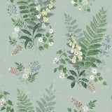 Wall Vision 2827-7221 Foxglove Sage Botanical Wallpaper