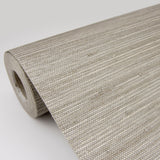 Eade’s Tagum Grey Grasscloth Wallpaper Grey