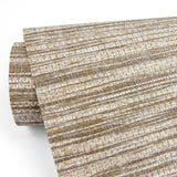 Eade’s Cavite Brown Grasscloth Wallpaper Brown