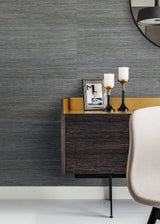 Eade’s Shandong Slate Grasscloth Wallpaper Slate