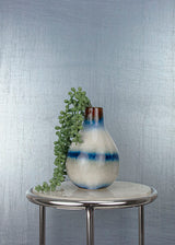 Eade’s Lustre Slate Silk Weave Wallpaper Slate