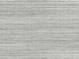 Eade’s Baishin Silver Grasscloth Wallpaper Silver