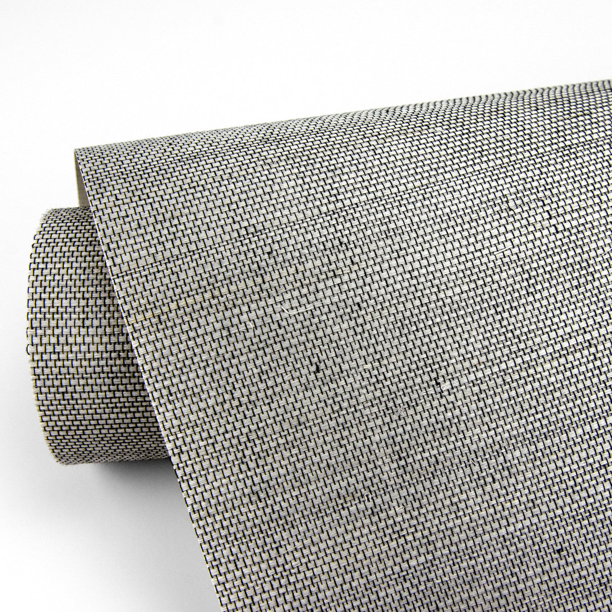 Eade’s Khuri Grey Grasscloth Wallpaper Grey