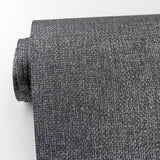 Eade’s Erdene Charcoal Paper Weave Wallpaper Charcoal