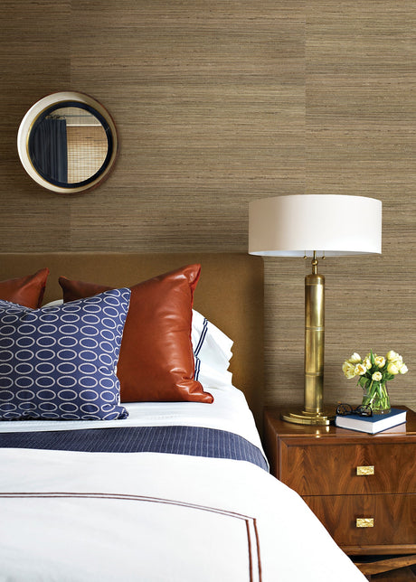 Eade’s Sanji Coffee Grasscloth Wallpaper Coffee