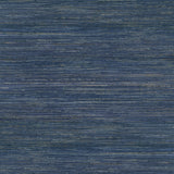 Eade’s Pattini Indigo Grasscloth Wallpaper Indigo
