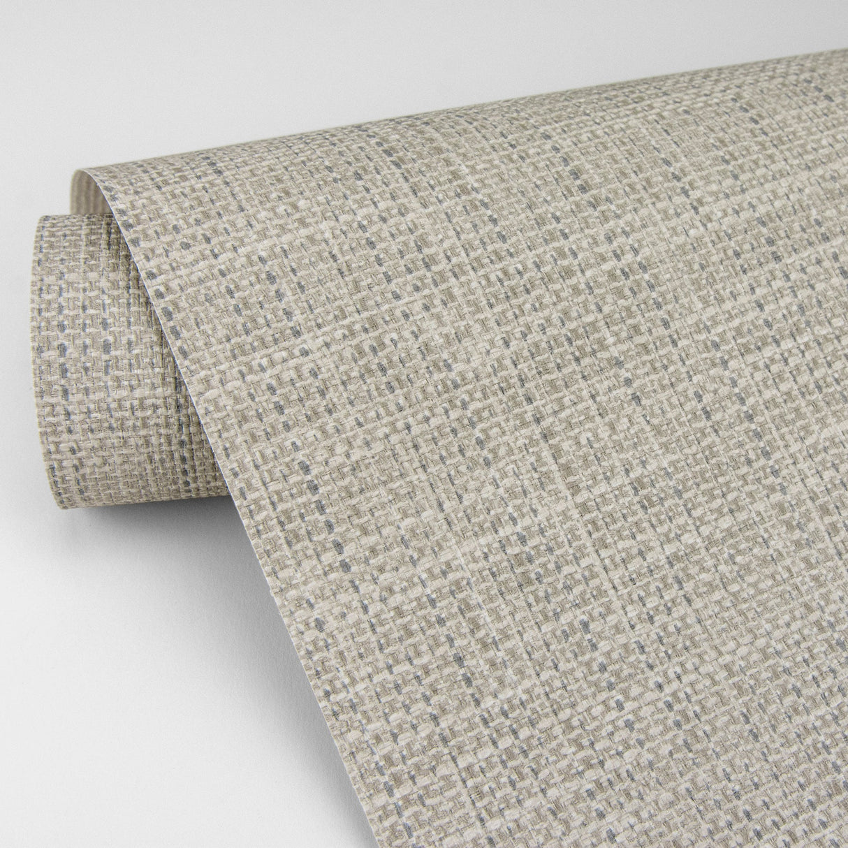 Eade’s In the Loop Neutral Faux Grasscloth Wallpaper Neutral