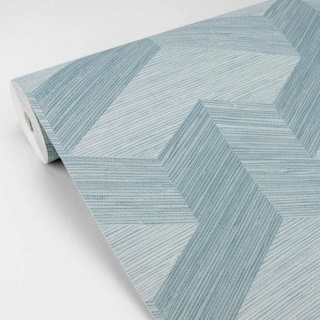 Eade’s Y Knot Turquoise Geometric Texture Wallpaper Turquois