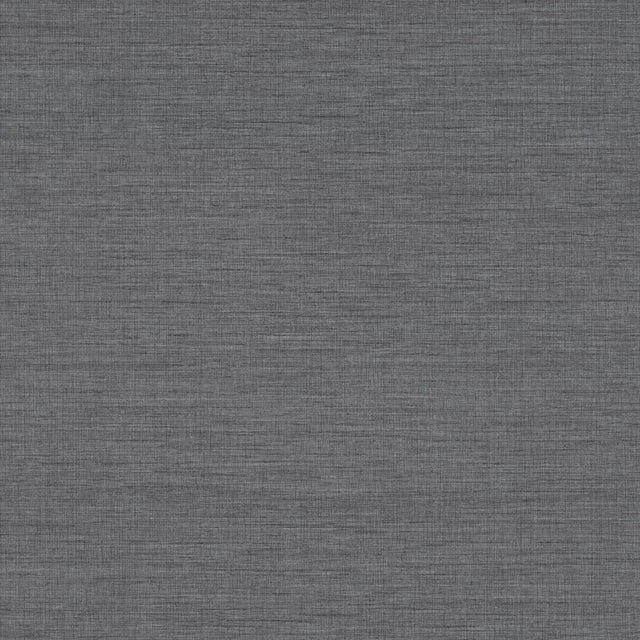 Eade’s Essence Dark Grey Linen Texture Wallpaper Dark Grey