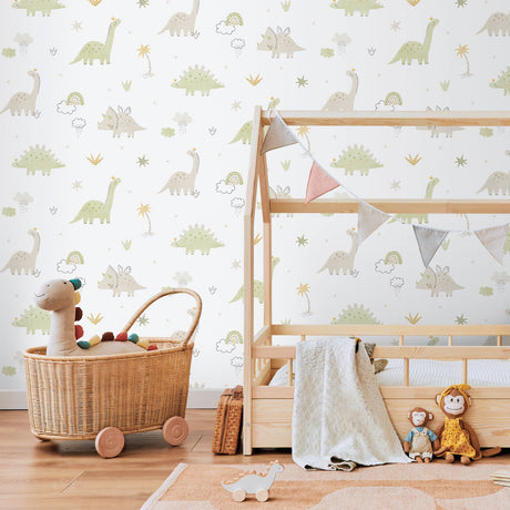 Galerie Bambino Dino Green Sidewall 283-3