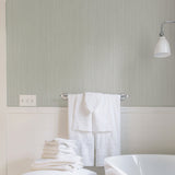 Warner Textures 2830-2717 Tormund Light Brown Stria Texture Wallpaper