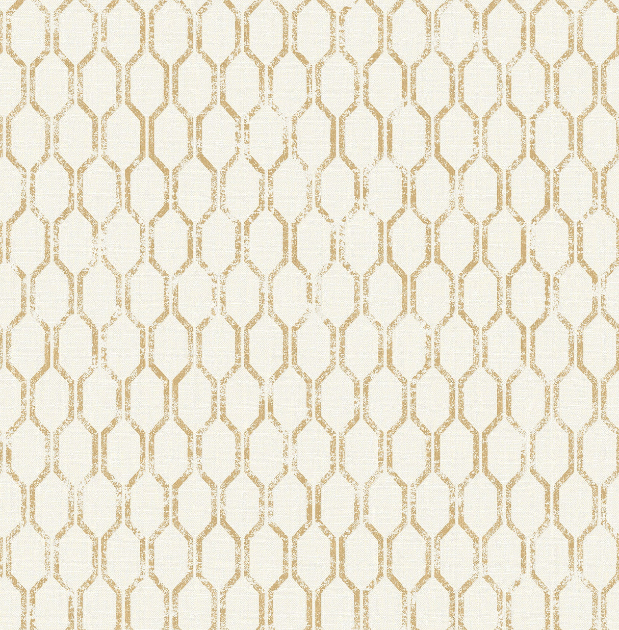 Advantage 2834-25046 Elodie Gold Geometric Wallpaper