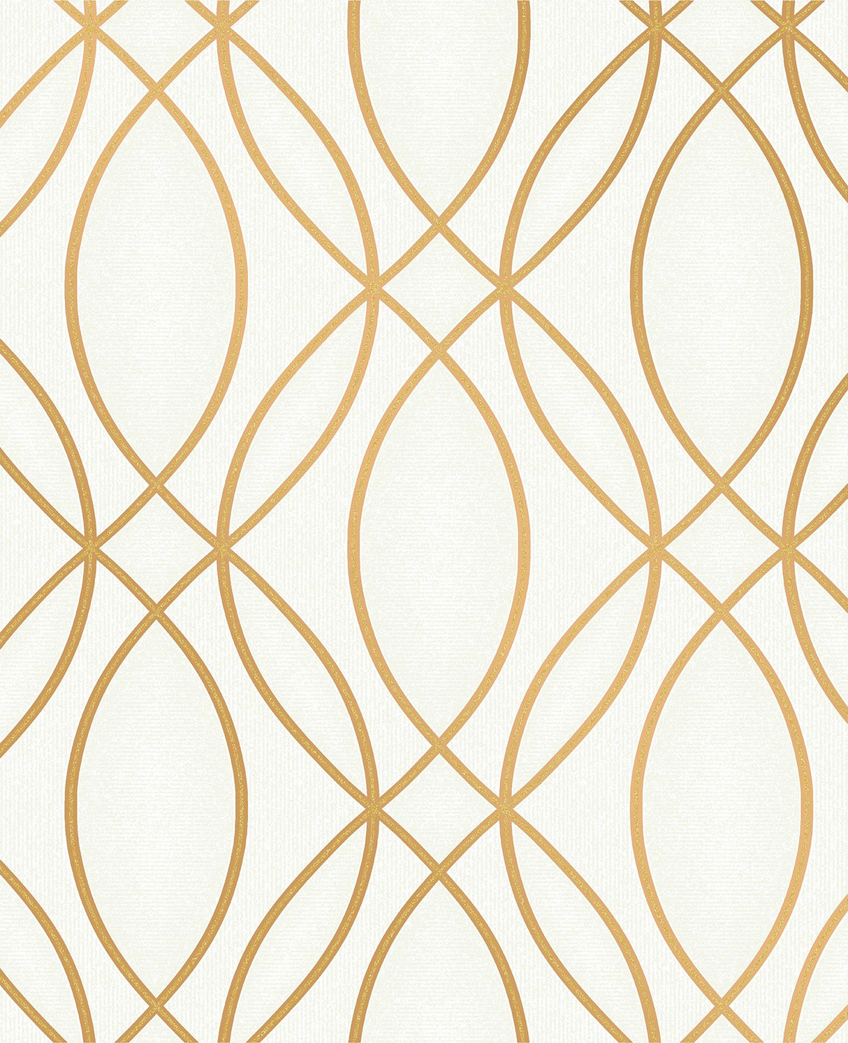 Advantage 2834-42341 Lisandro Gold Geometric Lattice Wallpaper