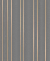 Advantage 2834-42351 Thierry Taupe Stripe Wallpaper