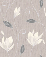 Advantage 2834-M0782 Anais Neutral Floral Trails Wallpaper