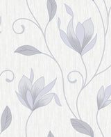 Advantage 2834-M0852 Anais Grey Floral Trails Wallpaper