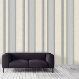 Advantage 2834-M0853 Mirabelle Silver Stripe Wallpaper