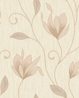 Advantage 2834-M0868 Anais Cream Floral Trails Wallpaper
