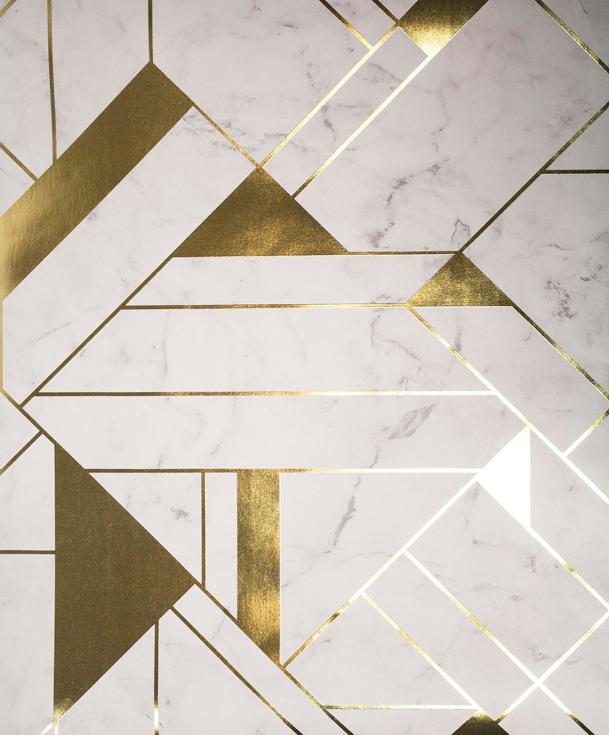 Advantage 2834-M1468 Gulliver Off-white Marble Geometric Wallpaper