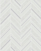 Advantage 2835-42415 Punta Mita Ivory Chevron Wallpaper