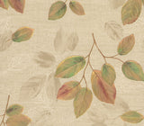 Advantage 2835-DI40402 Dorado Green Leaf Toss Wallpaper