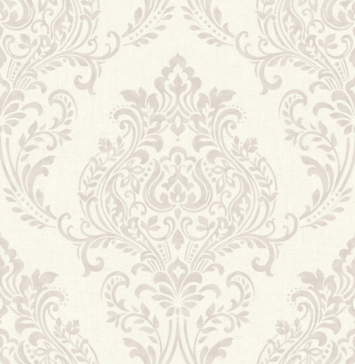 Advantage 2836-22016 Falstaff Cream Damask Wallpaper