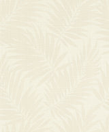 Advantage 2836-527537 Regan Ivory Palm Fronds Wallpaper