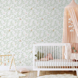 Galerie Bambino Birdy Green Sidewall 284-3