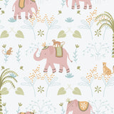 Galerie Bambino Elefun Pink Sidewall 285-1