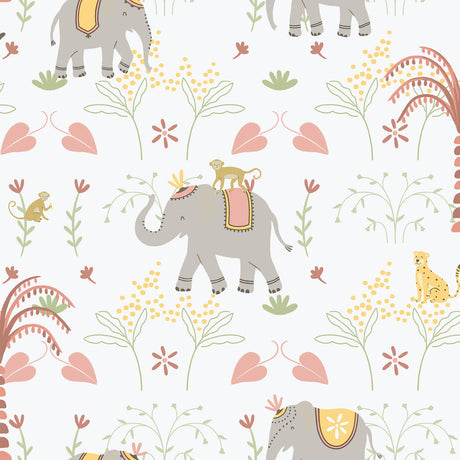 Galerie Bambino Elefun Silver Grey Sidewall 285-4
