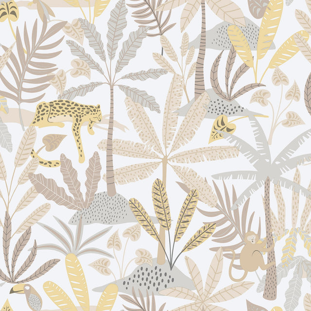 Galerie Bambino Jungly Yellow Sidewall 286-3