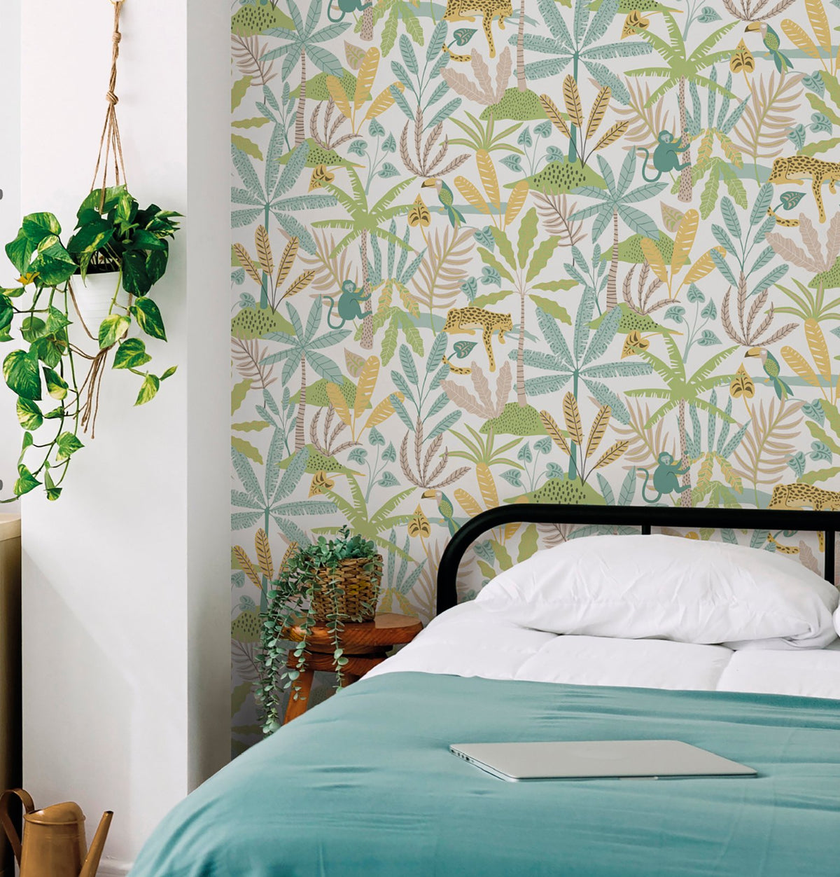 Galerie Bambino Jungly Green Sidewall 286-4