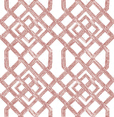 A-Street Prints 2861-25705 Traverse Red Trellis Wallpaper