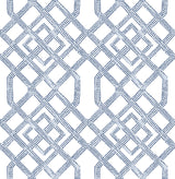 A-Street Prints 2861-25708 Traverse Blue Trellis Wallpaper