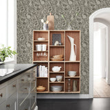 A-Street Prints 2861-25725 Revival Brown Fauna Wallpaper