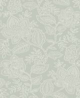 A-Street Prints 2861-25736 Larkin Sage Floral Wallpaper