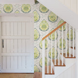 A-Street Prints 2861-25750 Alistair Green Medallion Wallpaper