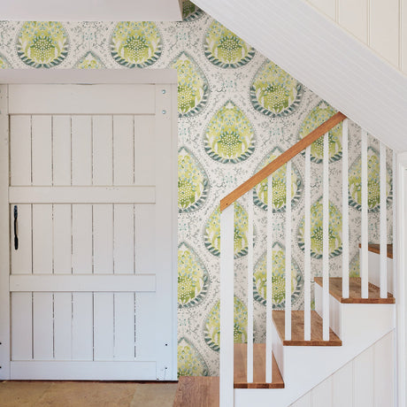 A-Street Prints 2861-25750 Alistair Green Medallion Wallpaper