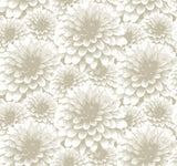 A-Street Prints 2861-87517 Umbra Beige Floral Wallpaper