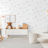 Galerie Bambino Rainbow Blue Sidewall 288-2