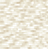 A-Street Prints 2889-25233 Kalmar Beige Hazy Stripe Wallpaper