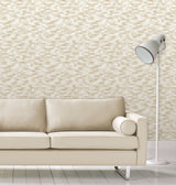 A-Street Prints 2889-25233 Kalmar Beige Hazy Stripe Wallpaper